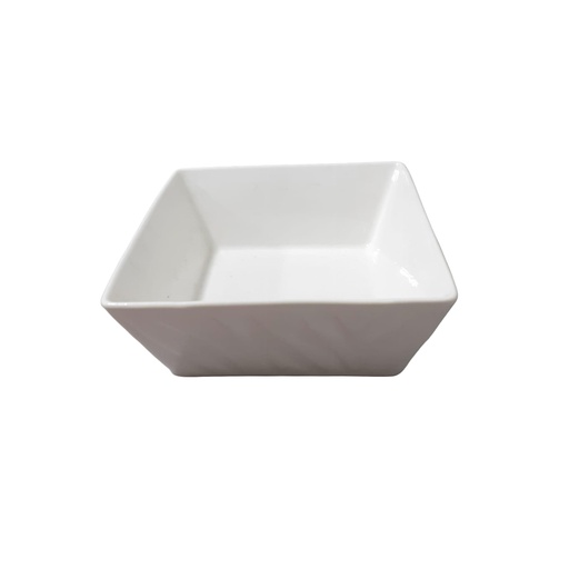 [1040326] 958-1 WHITE CERAMIC DISH