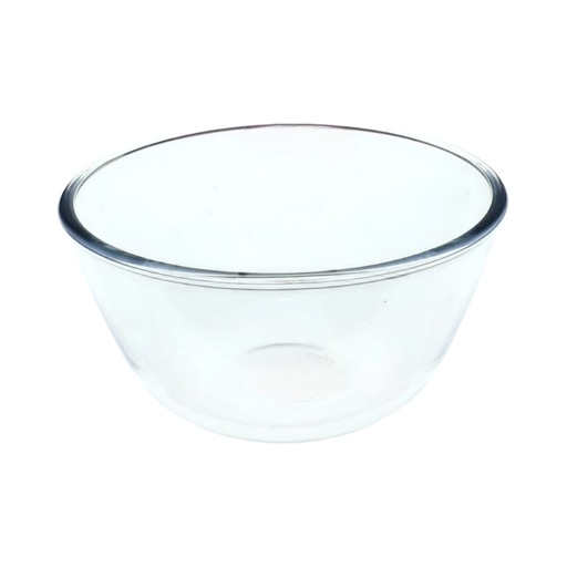 [1040451] 8296-100 GLASS BOWL 1.6L BMGPSLW-190 (HEIGHT: 9.5CM, DIAMETER: 18.8CM)
