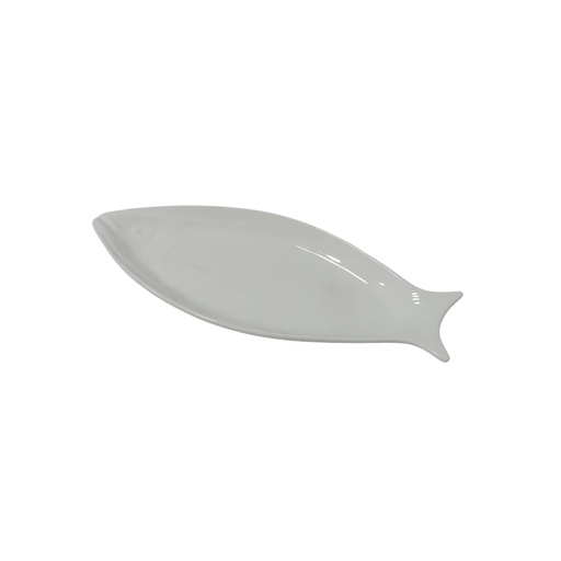 [1040564] 1537-29 CERAMIC FISH PLATE 16”