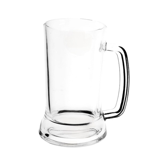 [1040692] YJ-5818-1 SP GLASS BEER MUG 425ml (HEIGHT: 14CM, DIAMETER: 8CM)