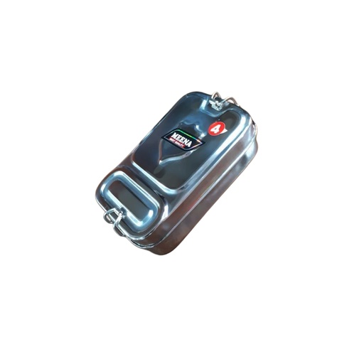 [1040810] 000C81 SQ LUNCH BOX 4 SILVER