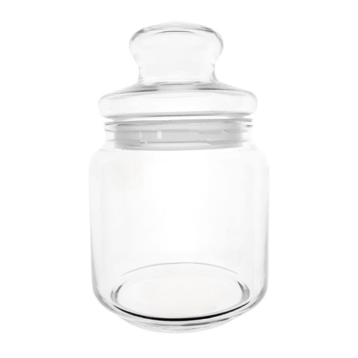 [1040874] G3020 CLUB GLASS JAR 500ML (HEIGHT: 15.5CM, DIAMETER 8CM)