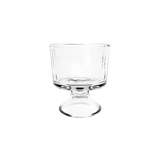 [1040882] TB033D GLASS DESSERT CUP 6PCS (HEIGHT: 10CM, DIAMETER: 9.2CM)