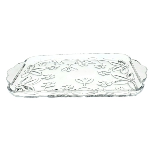 [1040885] DSP249C GLASS TRAY (LENGTH: 38CM, WIDTH: 22CM)