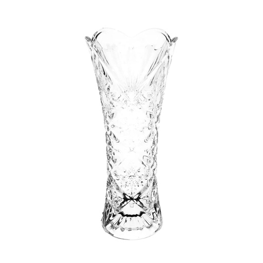 [1040892] DSHP128-1D/L1 GLASS VASE (HEIGHT: 19.5CM, DIAMETER: 8.5CM)