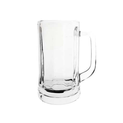 [1040903] ZB-84 GLASS BEER MUG 335ML (HEIGHT: 14CM, DIAMETER: 7.3CM)
