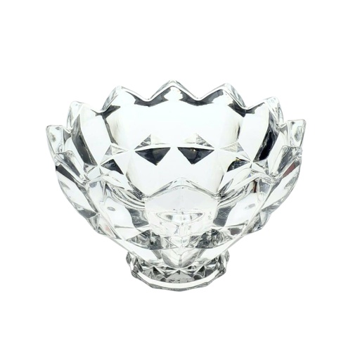 [1040953] TGD1911-7 GLASS CENTRE PIECE BOWL (HEIGHT: 12CM, DIAMETER: 19.3CM)