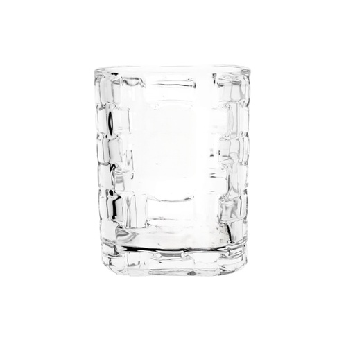 [1040987] TKB6002D SQ GLASS TUMBLER 6PCS 200ML (HEIGHT: 8.5CM, DIAMETER: 6.5CM)