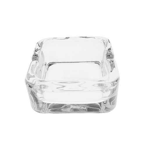 [1040989] TYG1204 GLASS ASHTRAY (HEIGHT: 4CM, DIAMETER: 9.3CM)