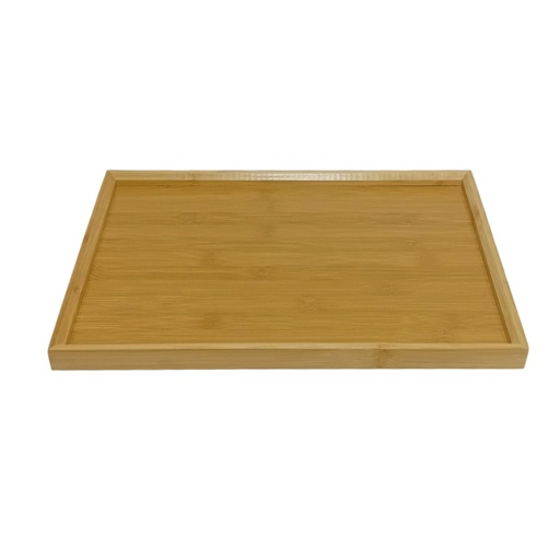 [1041182] 1637-18 WOODEN TRAY (Length 37cm Width 26cm)