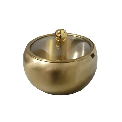 [1041249] 000A35 QY-2446 SUGAR BOWL LG GOLD