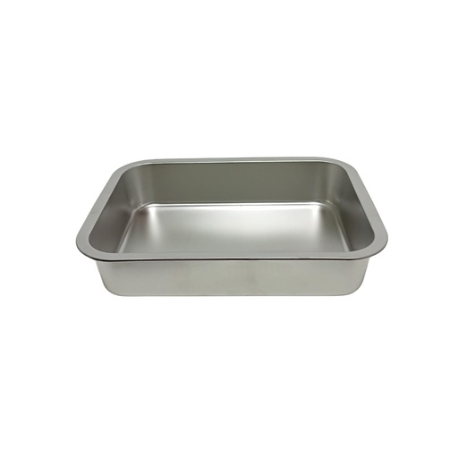 [1041384] 2036-12 STEEL DISH (LENGTH 35.5CM WIDTH 26.5CM HEIGHT 7CM)