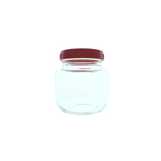 [1041679] GLASS JAR 250ML (HEIGHT 9CM DIAMETER 6CM)