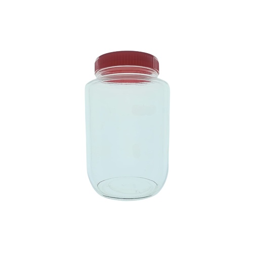 [1041683] GLASS JAR 2.25ML (HEIGHT 21.5CM DIAMETER 10CM)