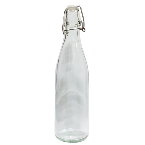 [1042177] GLASS WATER BOTTLE 500ML