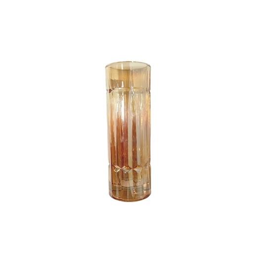 [1042396] DSHP130-200B/L1HA-GOLD GLASS VASE