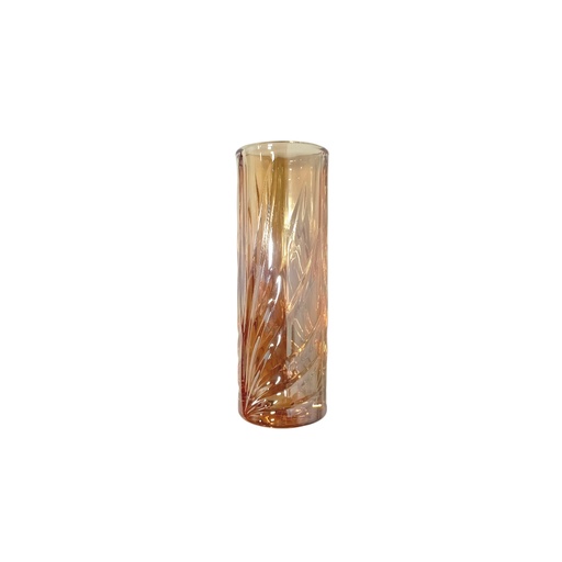 [1042408] DSHP130-200D/L 1HA-GOLD GLASS VASE
