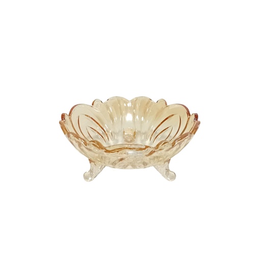 [1042416] TG26-9HA-GOLD GLASS BOWL