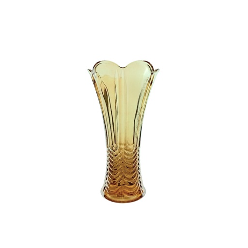 [1042447] DSHP128-2F/LIHA-GOLD GLASS VASE