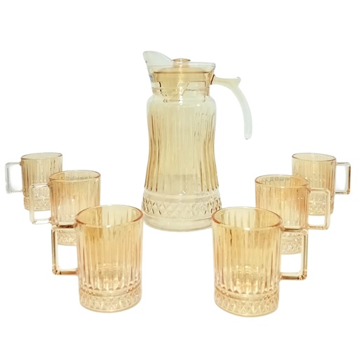 [1042482] YZH40/L7HA-GOLD DRINK SET 7PCS