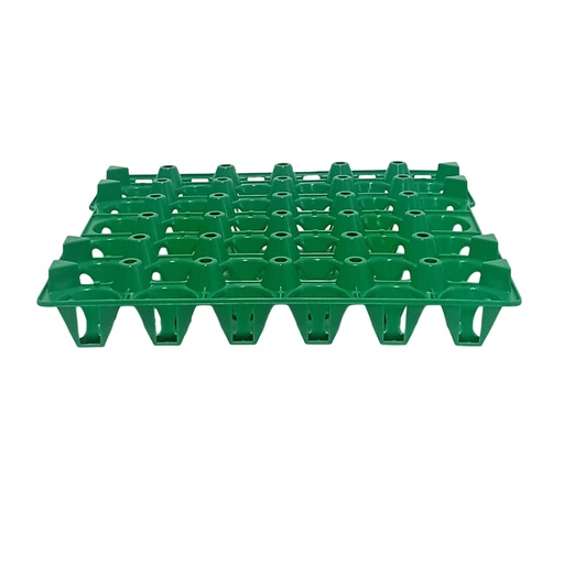 [1042622] FGCRTTEGG001 EGG TRAY GREEN/ RED
