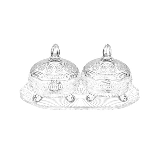 [1043041] TG1074B/L3 CANDY POT 3PCS