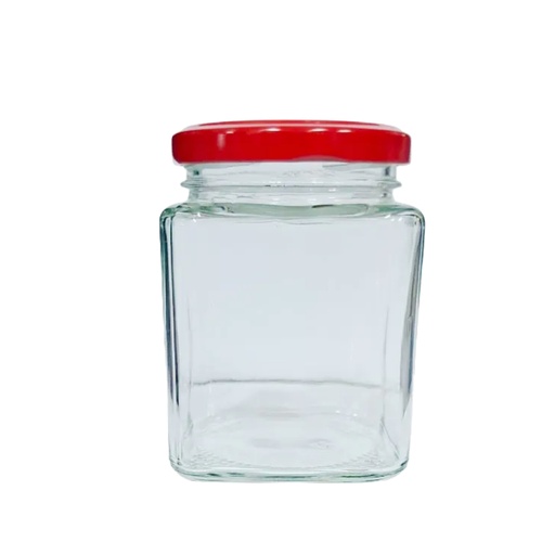 [1043059] WS1410  GLASS SEALED JAR 210ML (90) (HEIGHT 10CM DIAMETER 6.5 CM)