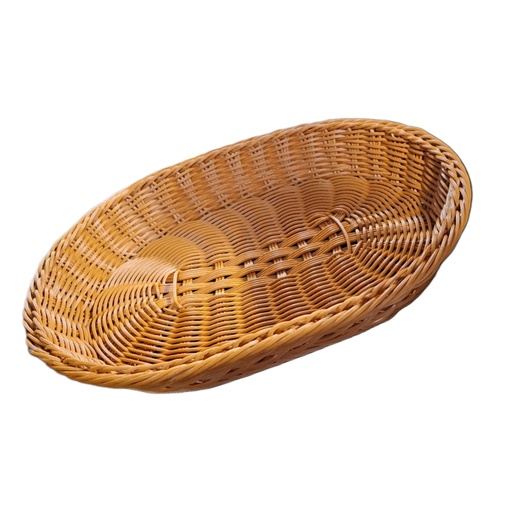[1043090] 1167-25 CANE BASKET OVAL SM