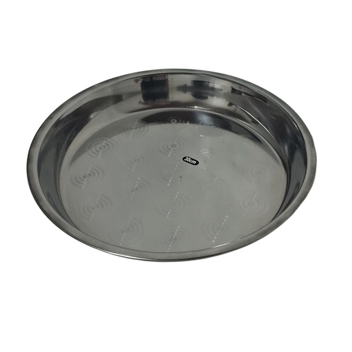 [1043466] S/S RICE PLATE CHAINA 30"