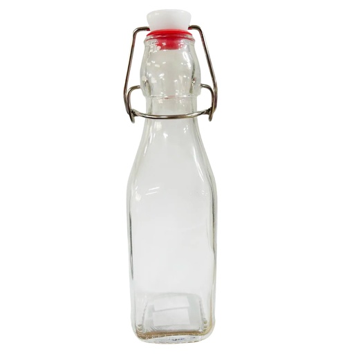 [1043660] 1156-43 GLASS WATER BOTTLE 250ML Height 19CM,Diameter 2.5CM