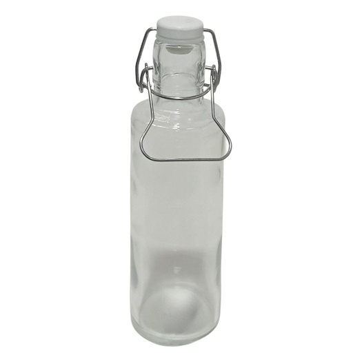 [1043662] 1156-36 GLASS WATER BOTTLE 600ML (HEIGHT 25CM DIAMETER 3CM )