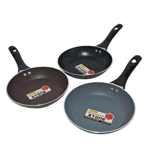 [1043677] 1179-5 GRANITE COATED FRYPAN IND BTM 28CM