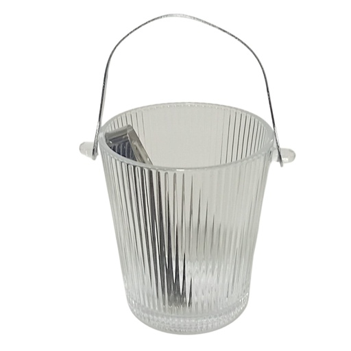 [1043769] BT001-02 GLASS ICE BUCKET 900ML