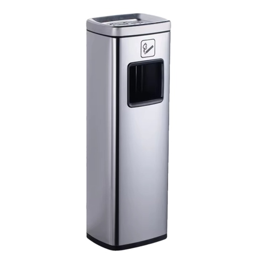 [1043811] HG98RAJK STANDING S/S ASH TRAY WITH BIN