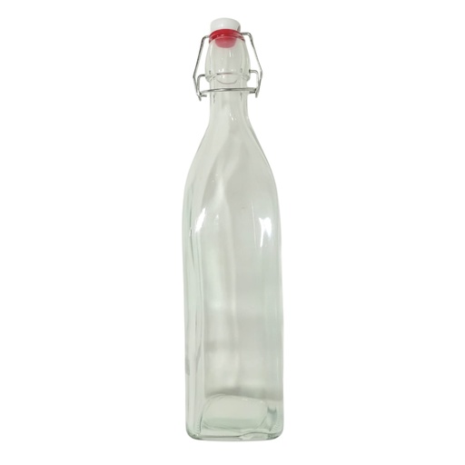 [1043850] 1156-40 GLASS BOTTLE 1000ML (HEIGHT 32CM DIAMETER 2CM)