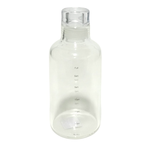 [1043858] 1156-13 GLASS WATER BOTTLE