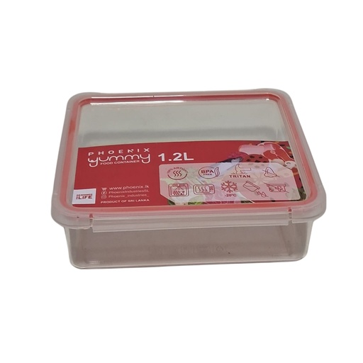 [1044374] FGCOYU120C10 YUMMY CONTAINER 1.2L CLEAR