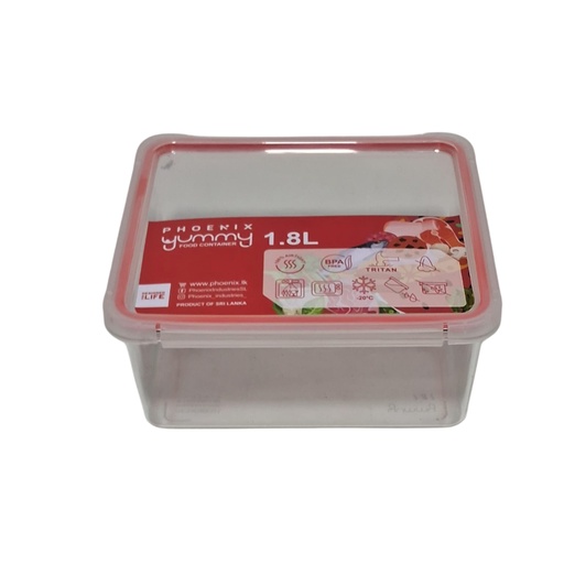 [1044375] PGCOYU180C10 YUMMY CONTAINER CLEAR 1.8L