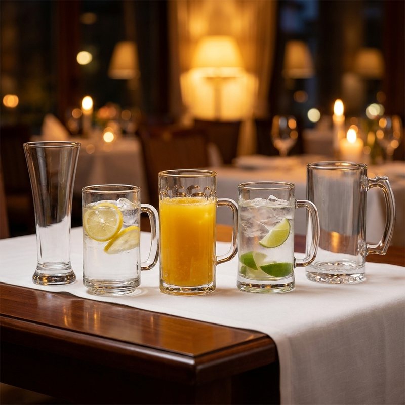 Beer mugs and Pilsner Glasses at Titus Stores