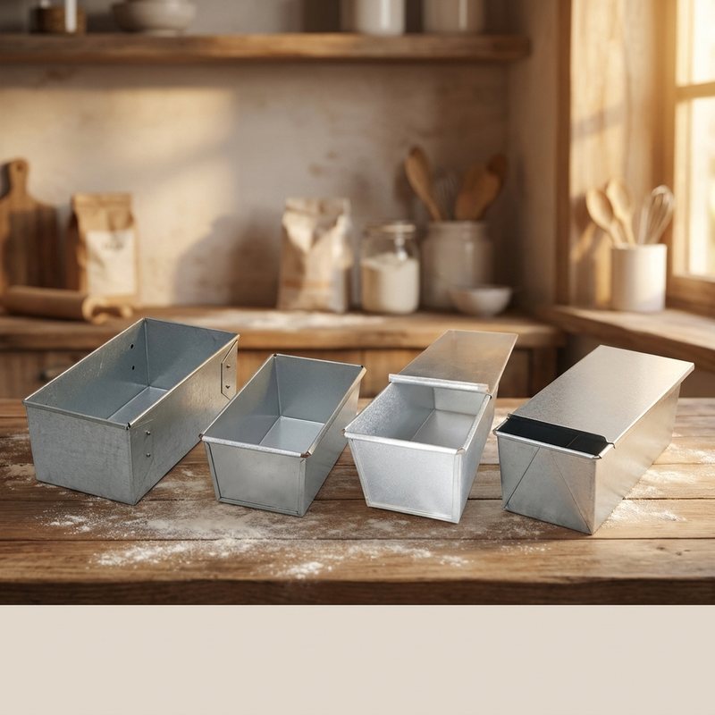 Bread loaf tins & Sandwich bread moulds at Titus Stores