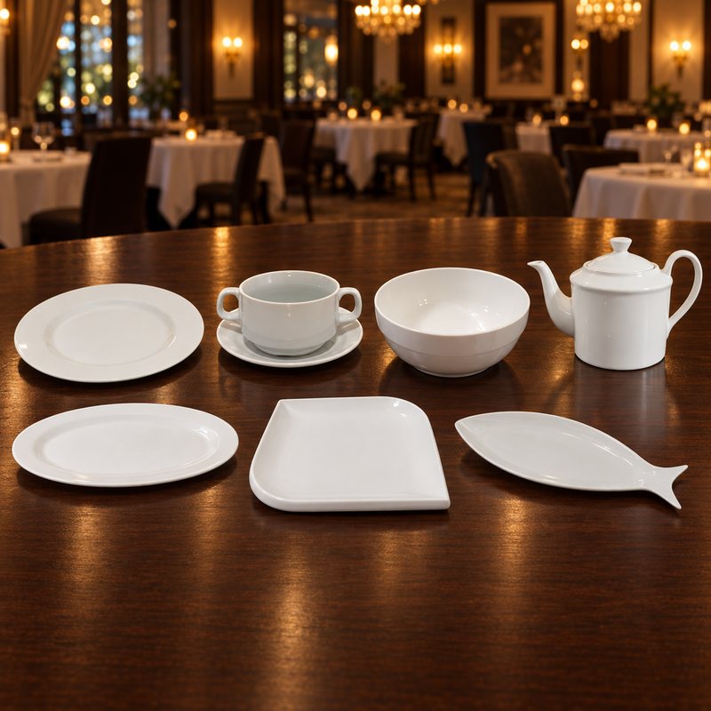 Porcelain ware at Titus Stores