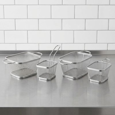 S/S Chip Baskets