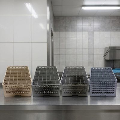 Plastic Crates for Glassware & Food Items