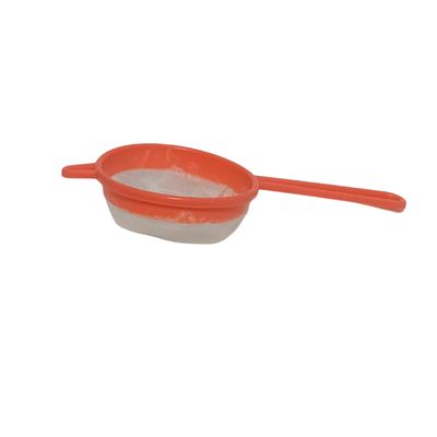 Plastic milk strainer with long handle
