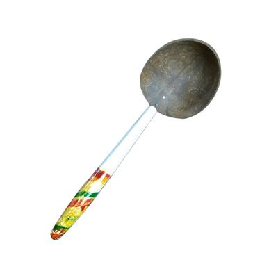 Batik Coconut Shell Ladle