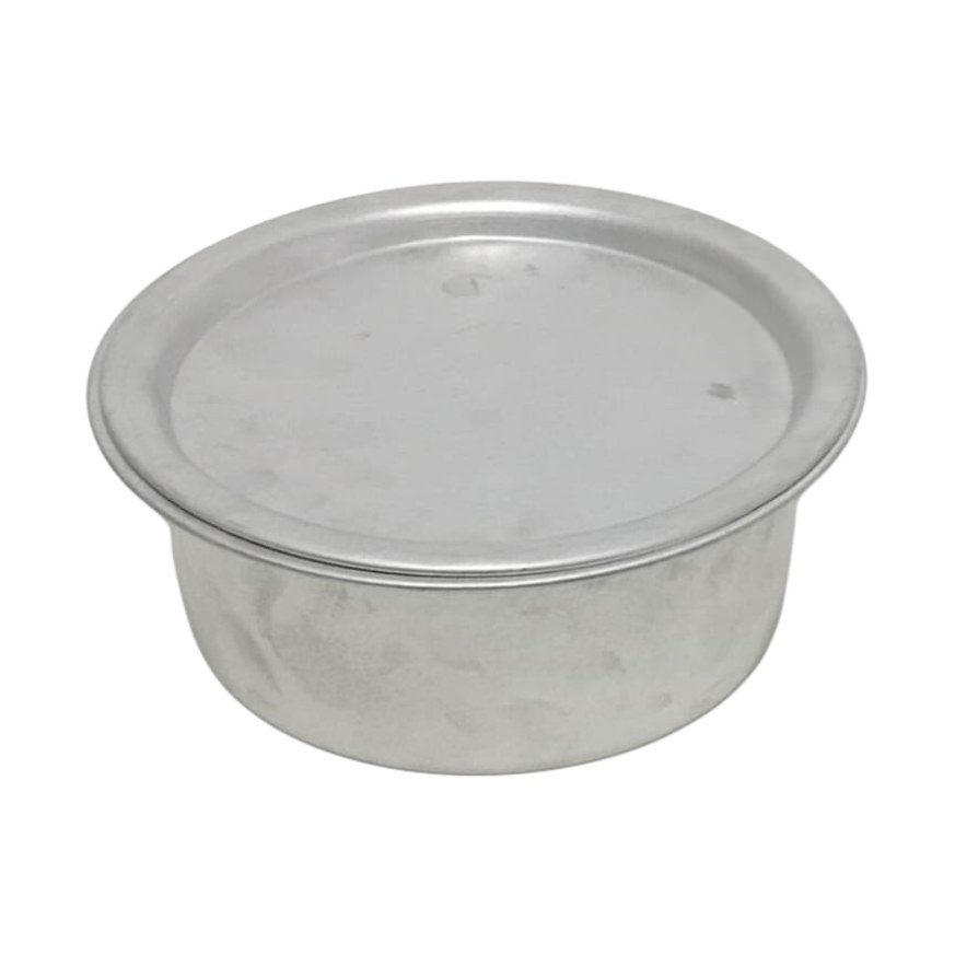 Aluminium saucepan with lid, 17cm
