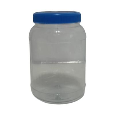 Clear PVC Storage Jar, 2kg