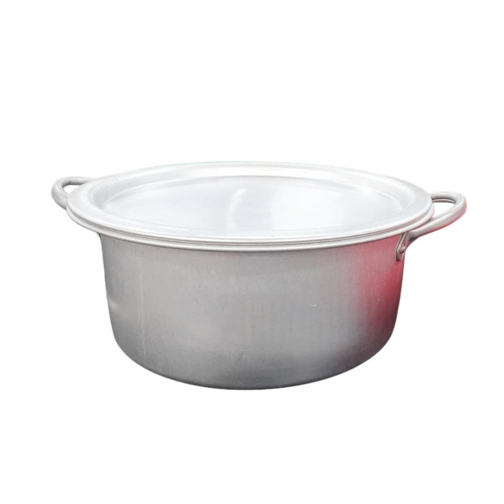 20cm Aluminium Saucepan with Lid