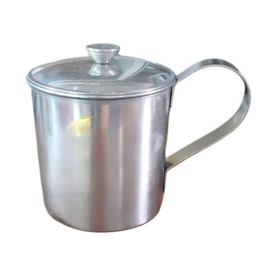 Stainless Steel Covered Mug With Lid