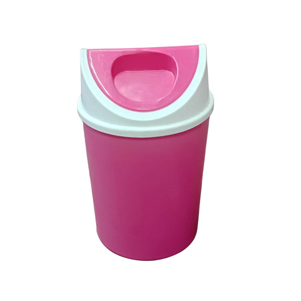Round Plastic Swing Bin 8L